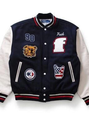 Fuct OG Letterman Wool Varsity Jacket